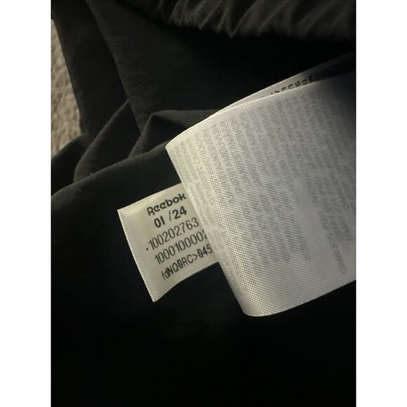 Reebok Classics Ivory League Retro Track Jacket Black Mens L, 1/4 Zip New - Picture 14 of 15